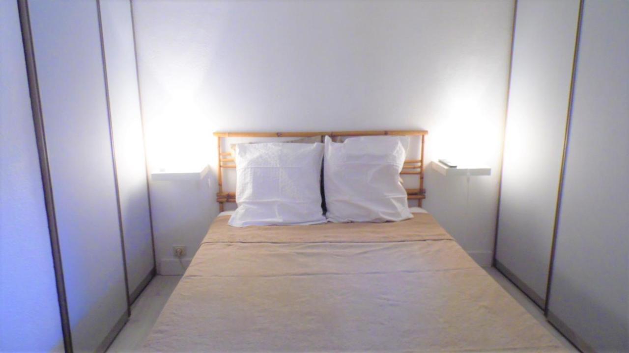 CANNES plage 2mn/45m2/vue mer/inernet/clim/parking privé Eksteriør billede